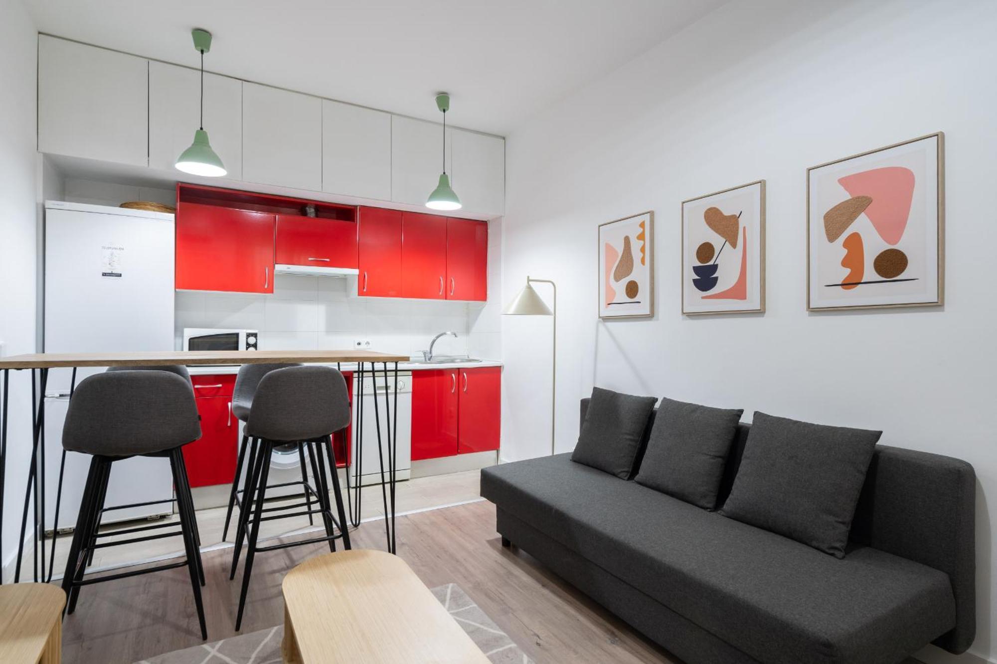 Apartamento En Chueca Para 4 Personas Alquiler Temporal 马德里 外观 照片